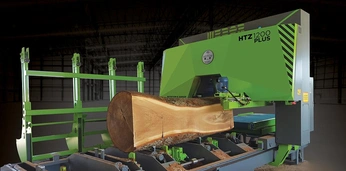 Горизонтальная широколенточная пилорама MEBOR HTZ-1100 PRO