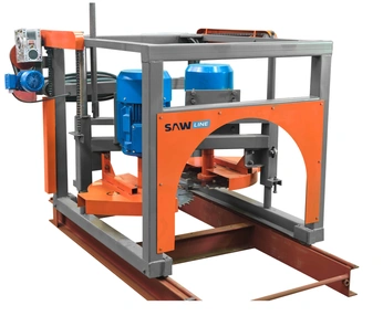 Дисковая горизонтальная пилорама  SAWLINE G2P-550