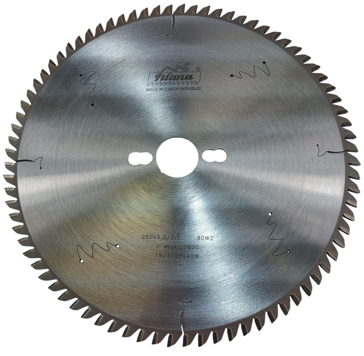 Пила дисковая TCT Pilana 250x3.2/2.2x30 z80 81-11 WZ